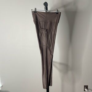 Zyia espresso tri pocket metallic light n tight